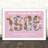 Photo Collage Pink Birthday Gift For Cousin Female 23-Photo Year 1986 Print Photo Collage Pink Birthday Gift For Cousin Female 23-Photo Year 1986 Print