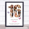 Photo Collage 11-Photo 16th Birthday Gift For Teens Girls Butterfly Print Canvas Photo Collage 11-Photo 16th Birthday Gift For Teens Girls Butterfly Print Canvas