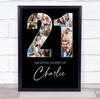 Photo Collage 21st Birthday 13-Photo Birthday Gift For Him 21 Black Print Canvas Photo Collage 21st Birthday 13-Photo Birthday Gift For Him 21 Black Print Canvas