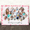 Photo Collage 16-Photo Family Is Everything Frame Any Occasion Gift Print Canvas Photo Collage 16-Photo Family Is Everything Frame Any Occasion Gift Print Canvas