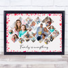 Photo Collage 16-Photo Family Is Everything Frame Any Occasion Gift Print Canvas Photo Collage 16-Photo Family Is Everything Frame Any Occasion Gift Print Canvas