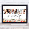 Photo Collage Gift For Mummy Mother's Day 3-Photo You Are The Best Print Canvas