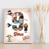 Photo Collage 7-Photo 9th Birthday Gift For Kids Boys Harry Potter Print Canvas
