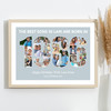 Photo Collage Blue Birthday Gift For Son-In-Law 22-Photo Year 1986 Print Canvas