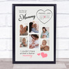 Photo Collage Gift For Mummy Mother's Day 6-Photo Calendar My Mum Print Canvas