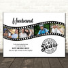 Photo Collage 40th Birthday Gift For Husband 4-Photo Camera Film Print Or Canvas Photo Collage 40th Birthday Gift For Husband 4-Photo Camera Film Print Or Canvas