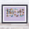 Photo Collage Purple Birthday Gift For Anyone 23-Photo Year 1956 Print Or Canvas Photo Collage Purple Birthday Gift For Anyone 23-Photo Year 1956 Print Or Canvas