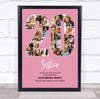 Photo Collage 20th Birthday Custom Gift For Her 20-Photo 20 Pink Print Or Canvas Photo Collage 20th Birthday Custom Gift For Her 20-Photo 20 Pink Print Or Canvas