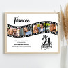 Photo Collage 21st Birthday Gift For Fiancée 4-Photo Camera Film Print Or Canvas Photo Collage 21st Birthday Gift For Fiancée 4-Photo Camera Film Print Or Canvas