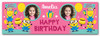 Personalised Party Banner For Birthday With Photo Girls Minions Kids Personalised Party Banner For Birthday With Photo Girls Minions Kids