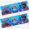 Personalised Party Banner For Kids Birthday Boys Spiderman Any Age Photo Any Age Personalised Party Banner For Kids Birthday Boys Spiderman Any Age Photo Any Age
