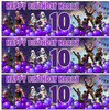 Personalised Party Banner For Kids Birthday Fortnite Any Age