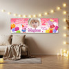 Personalised Party Banner For Kids Birthday Peppa Pig Balloons Photo Any Age Personalised Party Banner For Kids Birthday Peppa Pig Balloons Photo Any Age