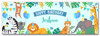 Personalised Party Banner For Birthday Boys Jungle Animals Kids Personalised Party Banner For Birthday Boys Jungle Animals Kids