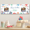 Personalised Party Banner For Birthday With Photo Arts & Crafts Painting Personalised Party Banner For Birthday With Photo Arts & Crafts Painting