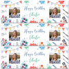 Personalised Party Banner For Birthday With Photo Arts & Crafts Painting Personalised Party Banner For Birthday With Photo Arts & Crafts Painting