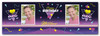Personalised Party Banner For Birthday With Photo 1980's Purple