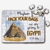 FREE WITH ORDERS OVER £30! - Surprise Holiday Gift Going To Egypt Custom Personalised Wooden Jigsaw Puzzle