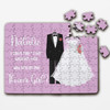 FREE WITH ORDERS OVER £30! - Will You Be My Flower Girl At Wedding Gift Personalised Wooden Jigsaw Puzzle
