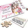 FREE WITH ORDERS OVER £30! - Will You Be My Flower Girl Gift Photo Custom Personalised Wooden Jigsaw Puzzle