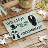 FREE WITH ORDERS OVER £30! - Will You Be My Groomsman At Wedding Gift Announcement Custom Wood Jigsaw Puzzle