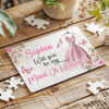 FREE WITH ORDERS OVER £30! - Will You Be My Maid Of Honour Gift Custom Personalised Wood Jigsaw Puzzle
