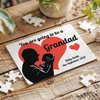 FREE WITH ORDERS OVER £30! - Going To Be A Grandad Pregnancy Baby Announcement Gift Custom Wood Jigsaw Puzzle