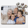 FREE WITH ORDERS OVER £30! - Any Photo Your Photo Custom Gift Family Grandparents Custom Wood Jigsaw Puzzle