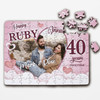 FREE WITH ORDERS OVER £30! - Ruby Wedding 40th Anniversary Gift Photo Heart Personalised Wood Jigsaw Puzzle FREE WITH ORDERS OVER £30! - Ruby Wedding 40th Anniversary Gift Photo Heart Personalised Wood Jigsaw Puzzle