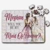 FREE WITH ORDERS OVER £30! - Will You Be My Maid Of Honour Gift Custom Personalised Wooden Jigsaw Puzzle