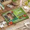 FREE WITH ORDERS OVER £30! - Birthday Gift For Son Photo Rugby Balls Custom Personalised Wooden Jigsaw Puzzle
