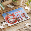 FREE WITH ORDERS OVER £30! - Christmas Gift Kids Santa Alphabet Letter G Personalised Wood Jigsaw Puzzle FREE WITH ORDERS OVER £30! - Christmas Gift Kids Santa Alphabet Letter G Personalised Wood Jigsaw Puzzle