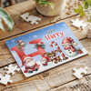 FREE WITH ORDERS OVER £30! - Christmas Gift Kids Santa Alphabet Letter H Personalised Wood Jigsaw Puzzle