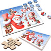 FREE WITH ORDERS OVER £30! - Christmas Gift Kids Santa Alphabet Letter K Personalised Wood Jigsaw Puzzle FREE WITH ORDERS OVER £30! - Christmas Gift Kids Santa Alphabet Letter K Personalised Wood Jigsaw Puzzle