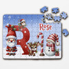 FREE WITH ORDERS OVER £30! - Christmas Gift Kids Santa Alphabet Letter R Personalised Wood Jigsaw Puzzle FREE WITH ORDERS OVER £30! - Christmas Gift Kids Santa Alphabet Letter R Personalised Wood Jigsaw Puzzle
