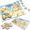 FREE WITH ORDERS OVER £30! - Construction Digger Kids Child's Gift For Boys Personalised Wooden Jigsaw Puzzle FREE WITH ORDERS OVER £30! - Construction Digger Kids Child's Gift For Boys Personalised Wooden Jigsaw Puzzle
