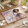 FREE WITH ORDERS OVER £30! - Floral Dark Skin Princess Kids Gift For Girls Personalised Wooden Jigsaw Puzzle FREE WITH ORDERS OVER £30! - Floral Dark Skin Princess Kids Gift For Girls Personalised Wooden Jigsaw Puzzle