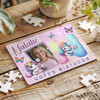 FREE WITH ORDERS OVER £30! - Kids Birthday Gift Girl Unicorn Letter N Photo Personalised Wooden Jigsaw Puzzle FREE WITH ORDERS OVER £30! - Kids Birthday Gift Girl Unicorn Letter N Photo Personalised Wooden Jigsaw Puzzle