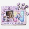 FREE WITH ORDERS OVER £30! - Kids Birthday Gift Girl Unicorn Letter N Photo Personalised Wooden Jigsaw Puzzle FREE WITH ORDERS OVER £30! - Kids Birthday Gift Girl Unicorn Letter N Photo Personalised Wooden Jigsaw Puzzle