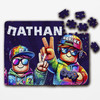 FREE WITH ORDERS OVER £30! - Roblox Rainbow Gaming Kids Children's Gift Personalised Wooden Jigsaw Puzzle FREE WITH ORDERS OVER £30! - Roblox Rainbow Gaming Kids Children's Gift Personalised Wooden Jigsaw Puzzle