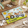 FREE WITH ORDERS OVER £30! - Tractor Animal Farm Children's Kids Gift Personalised Wooden Jigsaw Puzzle FREE WITH ORDERS OVER £30! - Tractor Animal Farm Children's Kids Gift Personalised Wooden Jigsaw Puzzle