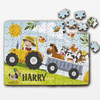 FREE WITH ORDERS OVER £30! - Tractor Animal Farm Children's Kids Gift Personalised Wooden Jigsaw Puzzle FREE WITH ORDERS OVER £30! - Tractor Animal Farm Children's Kids Gift Personalised Wooden Jigsaw Puzzle