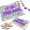 FREE WITH ORDERS OVER £30! - Mandala I Want Your Cock Purple Rude Funny Gift Personalised Wood Jigsaw Puzzle FREE WITH ORDERS OVER £30! - Mandala I Want Your Cock Purple Rude Funny Gift Personalised Wood Jigsaw Puzzle