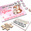 FREE WITH ORDERS OVER £30! - For Gran Pregnancy Announcement Gift Owls Personalised Wooden Jigsaw Puzzle FREE WITH ORDERS OVER £30! - For Gran Pregnancy Announcement Gift Owls Personalised Wooden Jigsaw Puzzle