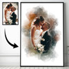 Wedding Day Watercolour Portrait From Photo, Bride & Groom Gift, Print Or Canvas Wedding Day Watercolour Portrait From Photo, Bride & Groom Gift, Print Or Canvas