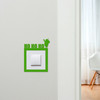 Light Switch Surround Ho Ho Ho Santa Claus Christmas Decor Switch Cover Frame