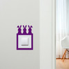 Light Switch Surround Rabbits Easter Bunny Decorative Switch Plate Cover Frame