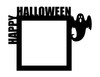 Light Switch Surround Happy Halloween Decor Ghost Decorative Switch Cover Frame