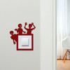 Light Switch Surround Zombies Halloween Decor Switch Plate Cover Frame