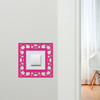 Light Switch Surround Abstract Geometric Design 10 Decorative Switch Cover Frame